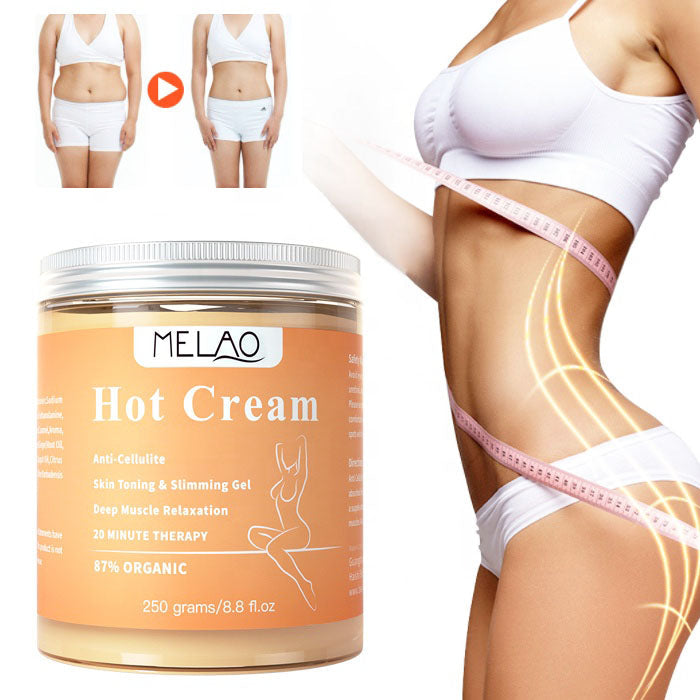 Ultimate shaping cream – booster fettforbrenning – reduserer cellulitter – 500 ml – veggklokke Luvikno