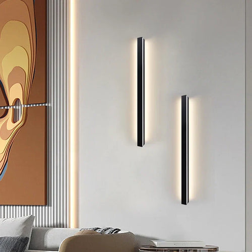Moderne Lang Vegglampe LED for Stue – Minimalistisk Vegglampe Design | Luvikno