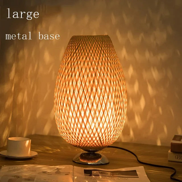 Luvikno | VintageBamboo - Bambus Vintage Bordlampe