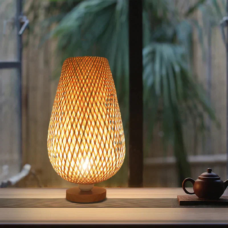 RetroBambooCraft - Vintage Bamboo Håndlagde Lamper | Luvikno
