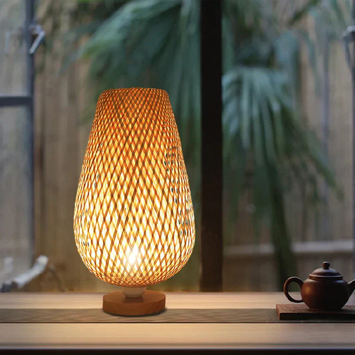 RetroBambooCraft - Vintage Bamboo Håndlagde Lamper | Luvikno