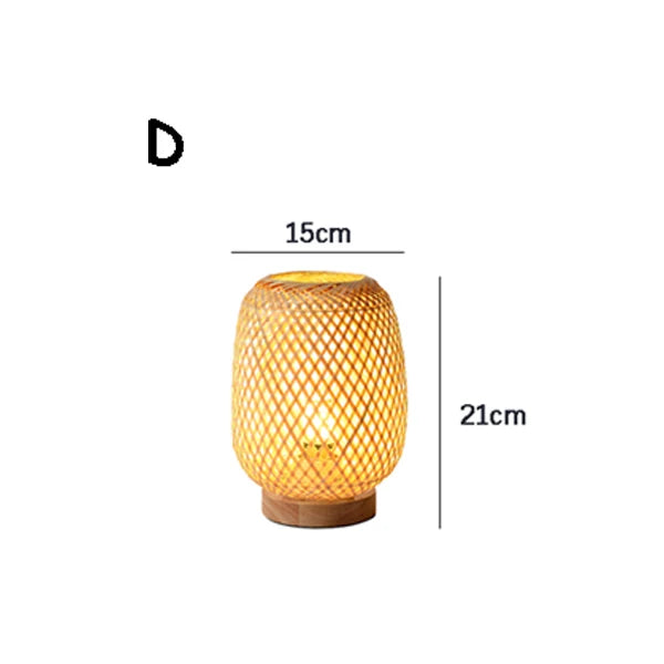 RetroBambooCraft - Vintage Bamboo Håndlagde Lamper | Luvikno
