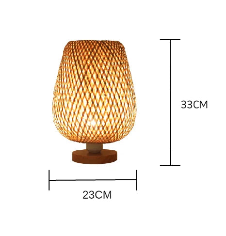 RetroBambooCraft - Vintage Bamboo Håndlagde Lamper | Luvikno