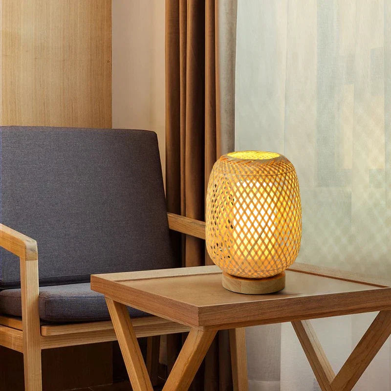 RetroBambooCraft - Vintage Bamboo Håndlagde Lamper | Luvikno