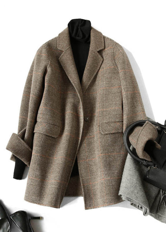 Luvik | Suklaa Peter Pan Kauluspaita Villa Takit Ruudulliset