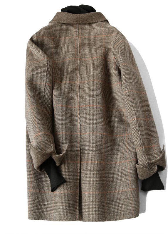 Luvik | Suklaa Peter Pan Kauluspaita Villa Takit Ruudulliset