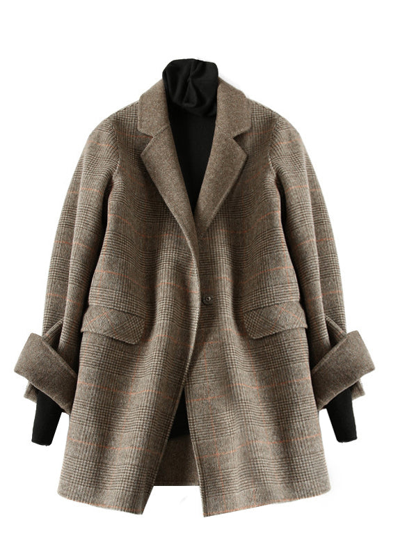 Luvik | Suklaa Peter Pan Kauluspaita Villa Takit Ruudulliset