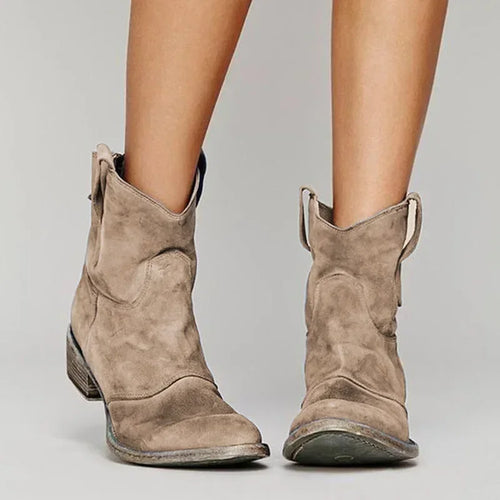 Luvik | Cowboy Støvel med Vintage-stil