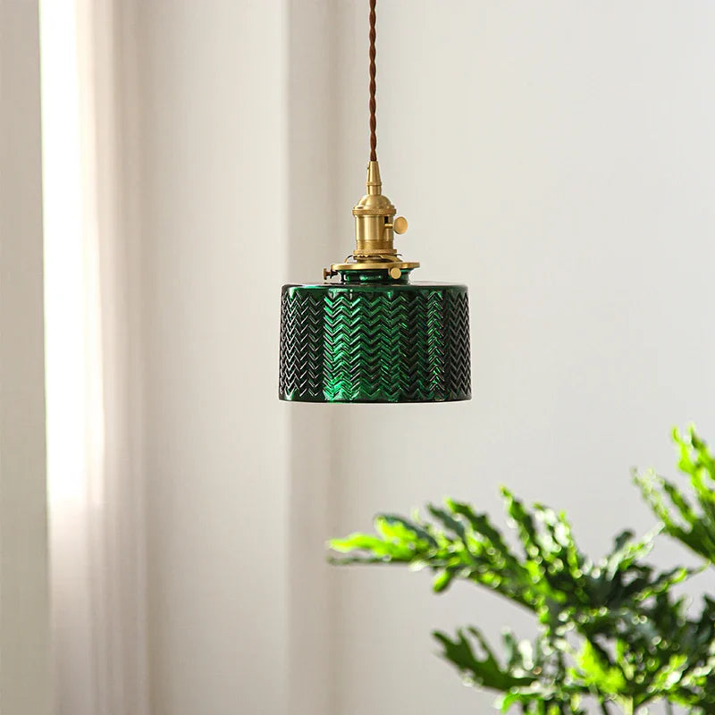 Kreative vintage hengelamper i glass – retro taklampe i industriell design | Luvikno