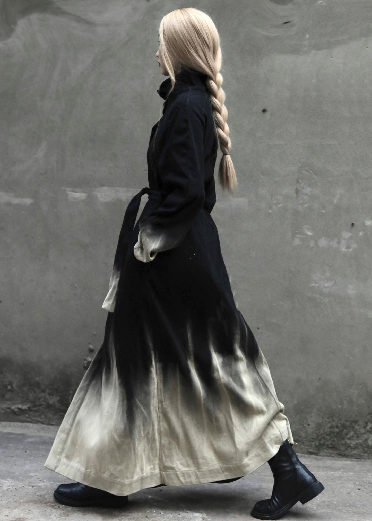 Luvik | Värivaihtelu Solmiot Koko Taskut Farkut Pitkät takit Pitkät hihat