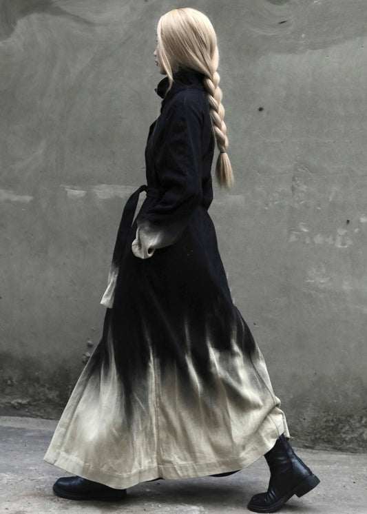 Luvik | Värivaihtelu Solmiot Koko Taskut Farkut Pitkät takit Pitkät hihat