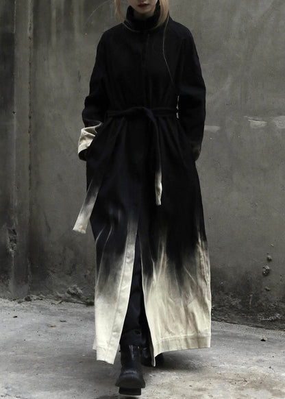 Luvik | Värivaihtelu Solmiot Koko Taskut Farkut Pitkät takit Pitkät hihat