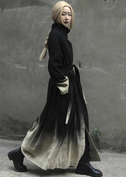 Luvik | Värivaihtelu Solmiot Koko Taskut Farkut Pitkät takit Pitkät hihat