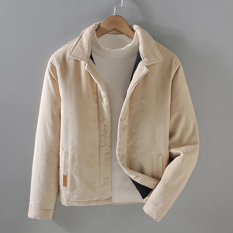 Luvik | Vintage foret corduroyjakke