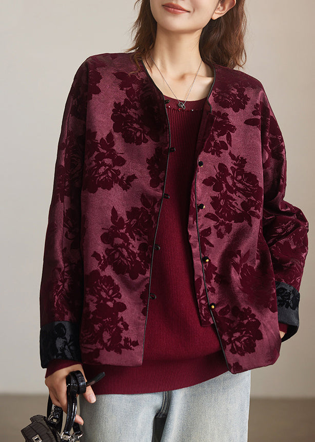 Luvik | Lila O-Cou Patchwork Takki