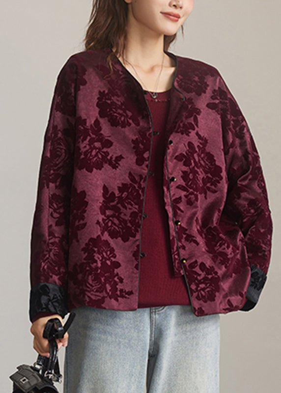 Luvik | Lila O-Cou Patchwork Takki