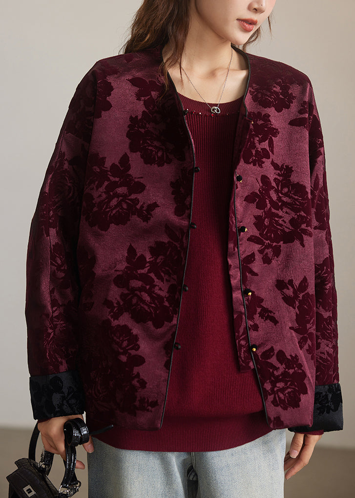 Luvik | Lila O-Cou Patchwork Takki