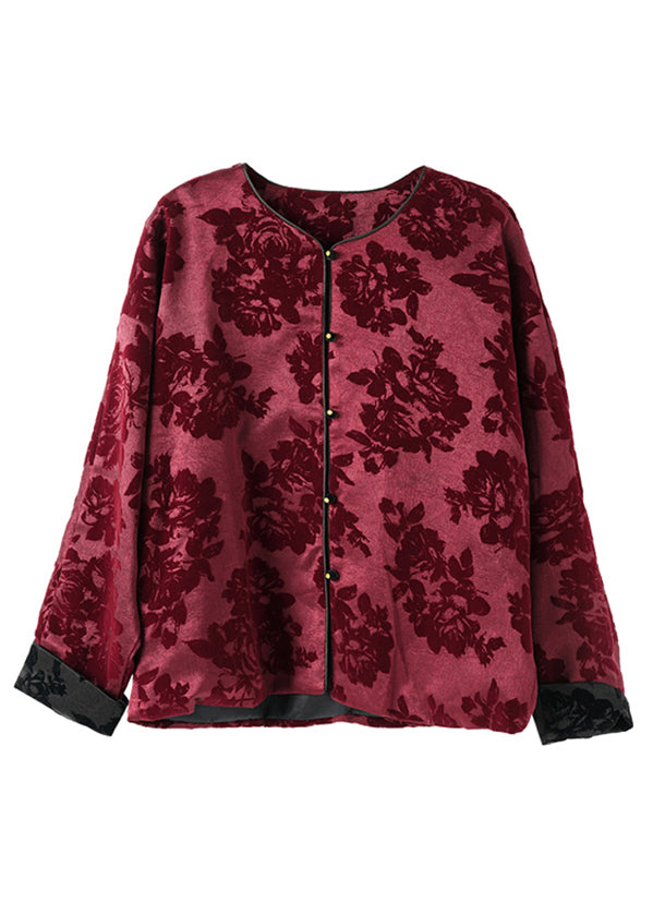 Luvik | Lila O-Cou Patchwork Takki