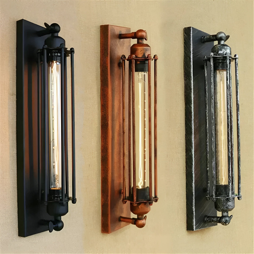 Vintage LED Vegglampe – Stilfull belysning for stue og gang | Luvikno