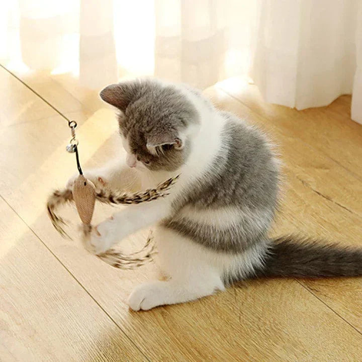 Natural Playtime - Interaktiv Fugle for Katter Luvikno