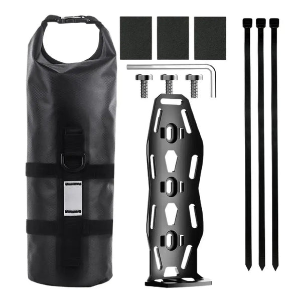 Luvikno | Vanntette Front Gaffel Sykkelvesker – 5-7L Pannier Sett for Lange Turer & Bikepacking