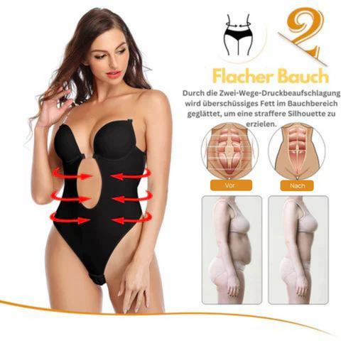 Luvik | Selkä avoin Saumaton Shapewear Rintaliivit