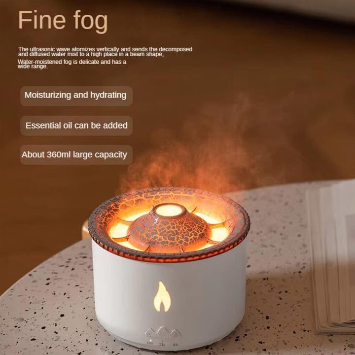 Vulkan Air Luftfukter & Aroma Diffuser 360 ml | Luvikno
