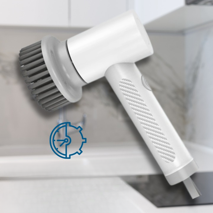 Electric Scrub Brush Profesjonell Kjøkken- og Komfyrrenser Luvikno