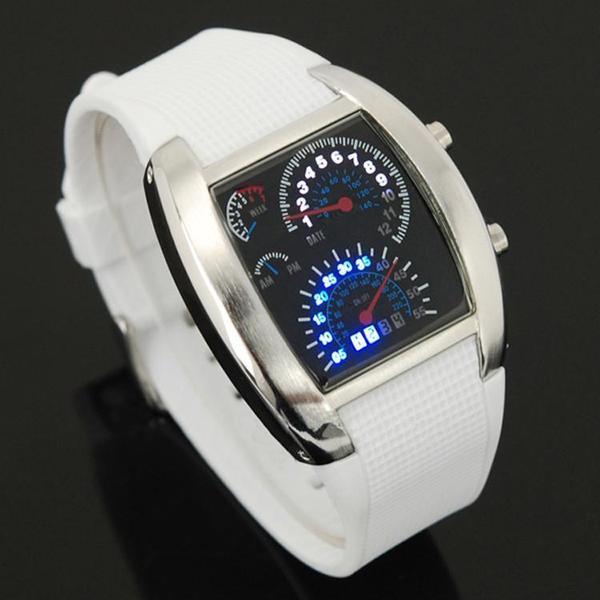 Rennuhr LED Digital Sport Watch with Strap | Luvikno