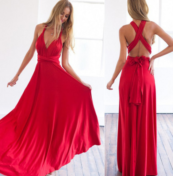 Luvik | a-Lot - Monipuolinen kietaisumekko, jossa on monikäyttöinen muotoilu