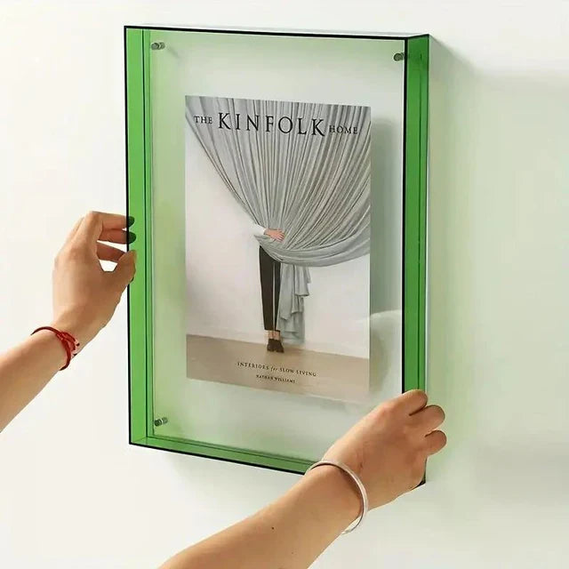 Transparent akryl bildeframe Luvikno