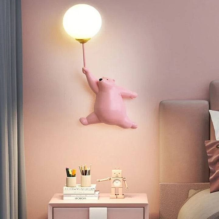 Moderne LED vegglampe for barnerom – Design vegglampe | Luvikno