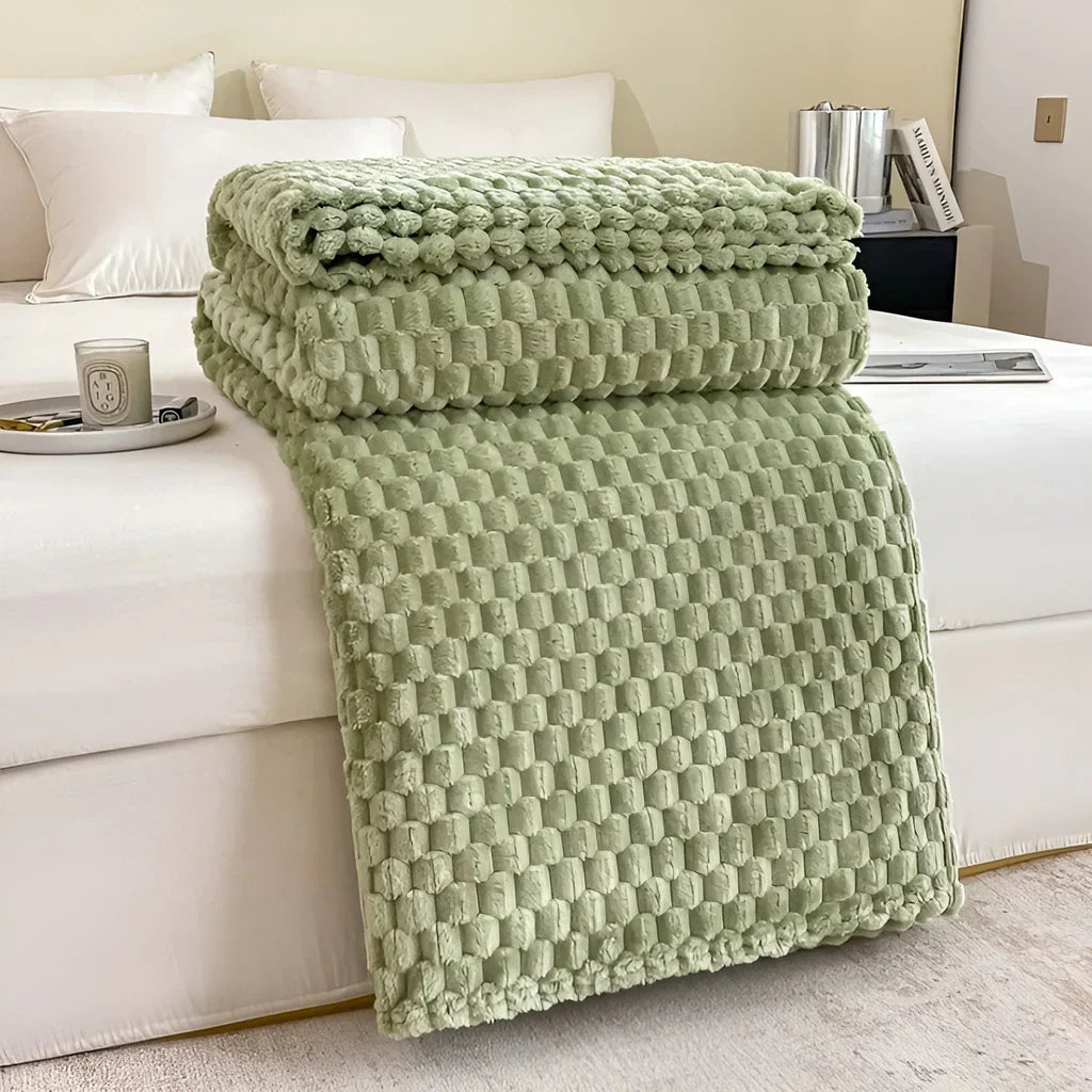 Luvikno | CozyNest - Ultimat Varm og Myk Teppe for Sofa og Seng