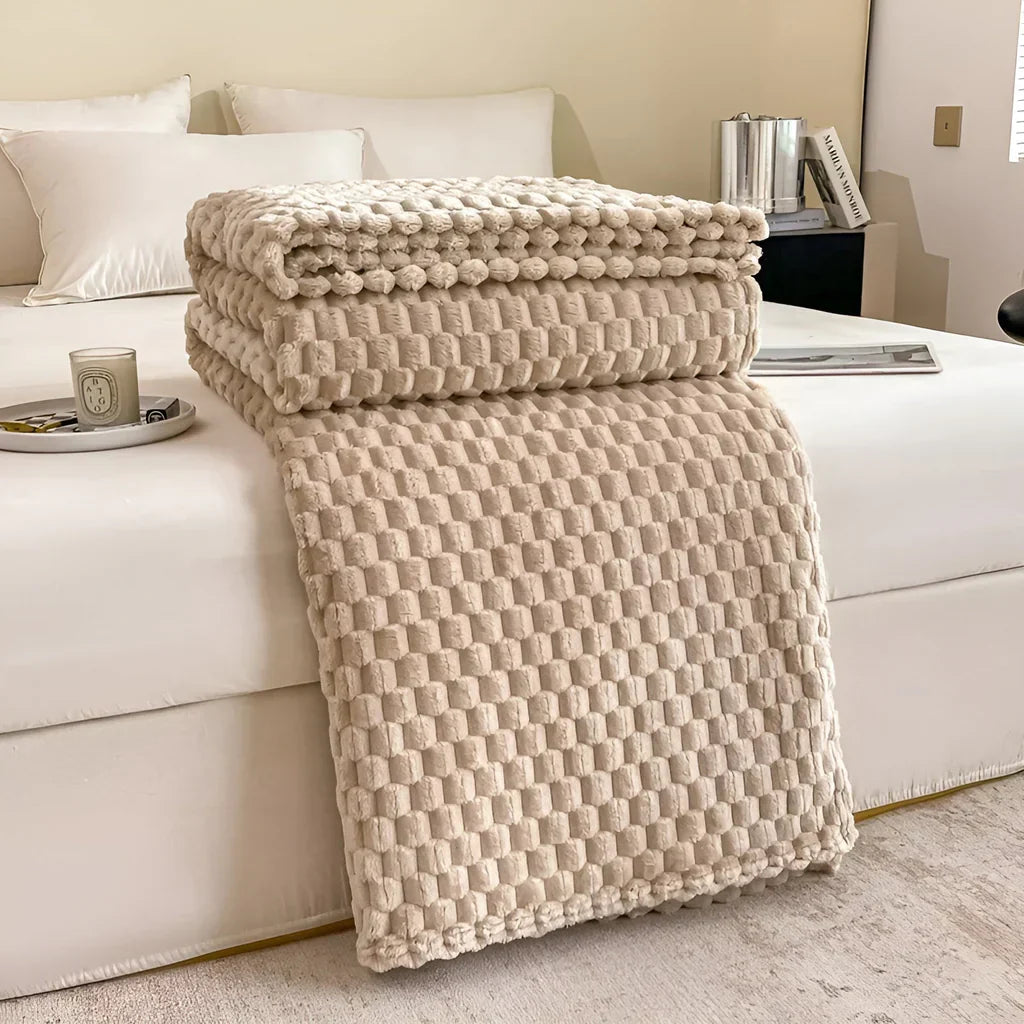 Luvikno | CozyNest - Ultimat Varm og Myk Teppe for Sofa og Seng