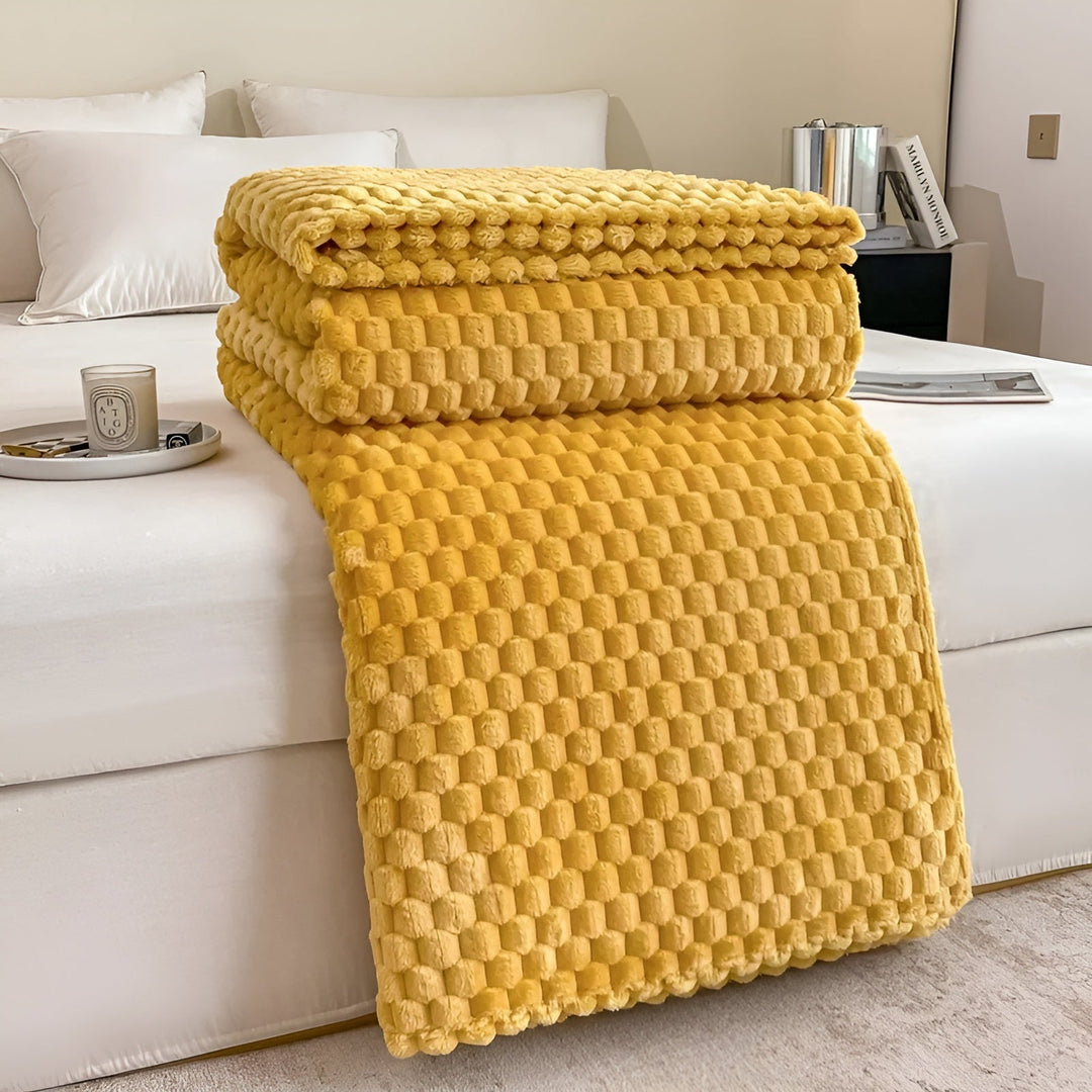 Luvikno | WarmHaven teppe - Luksus Mikrofleece Teppe for Ultimat Komfort og Stil
