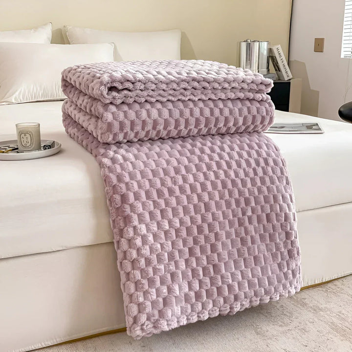 Luvikno | CozyNest - Ultimat Varm og Myk Teppe for Sofa og Seng