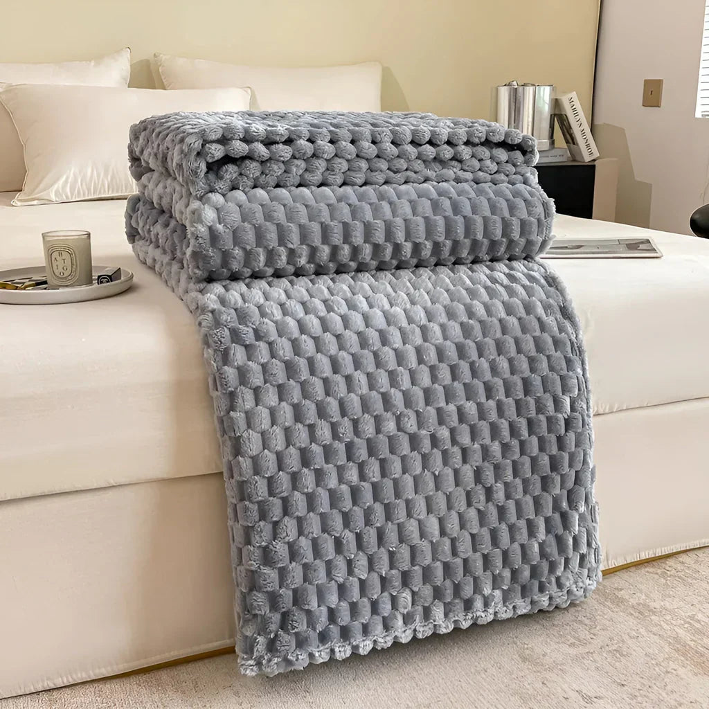 Luvikno | CozyNest - Ultimat Varm og Myk Teppe for Sofa og Seng