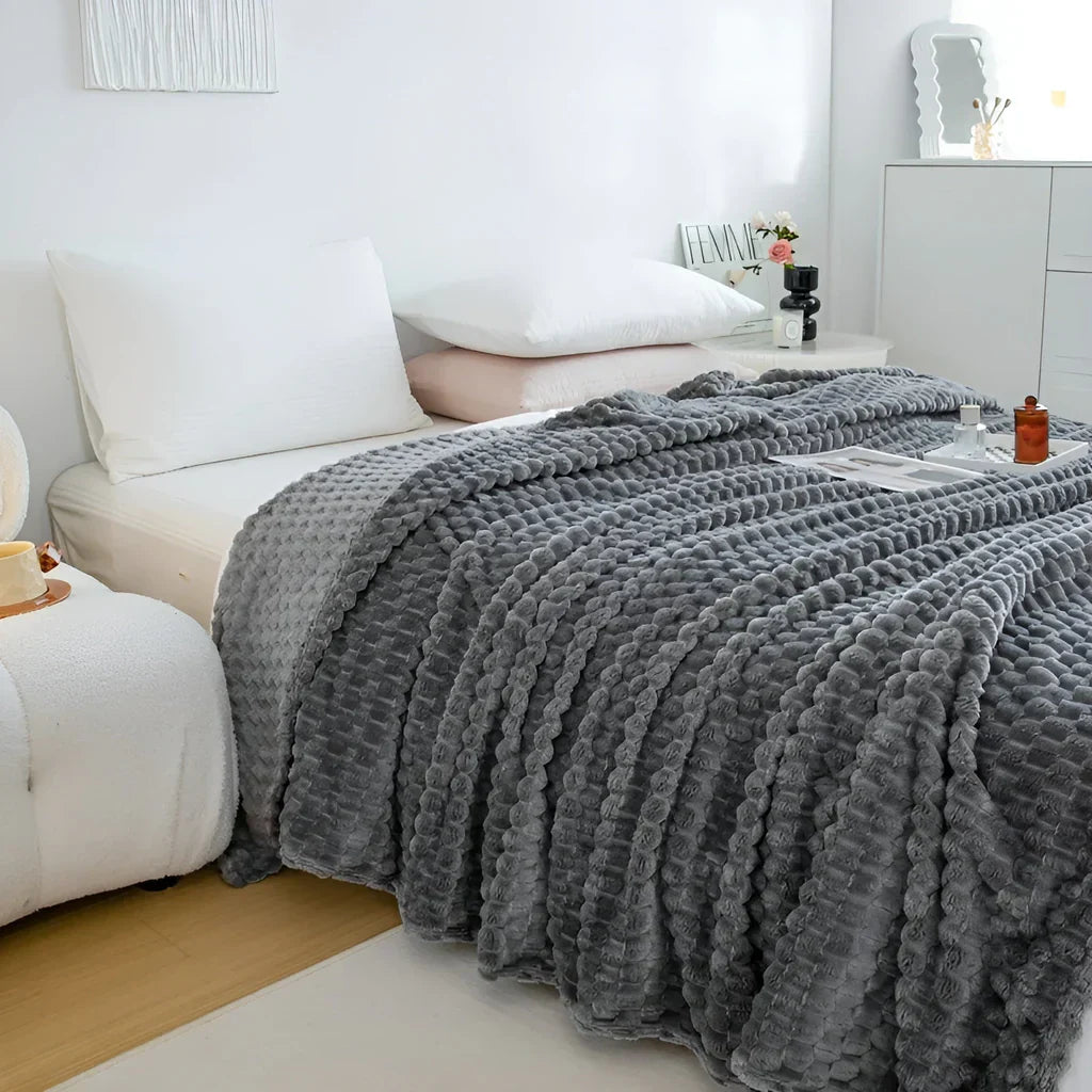 Luvikno | CozyNest - Ultimat Varm og Myk Teppe for Sofa og Seng