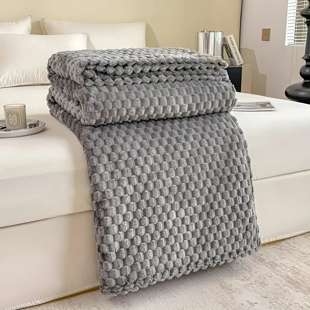 Luvikno | CozyNest - Ultimat Varm og Myk Teppe for Sofa og Seng