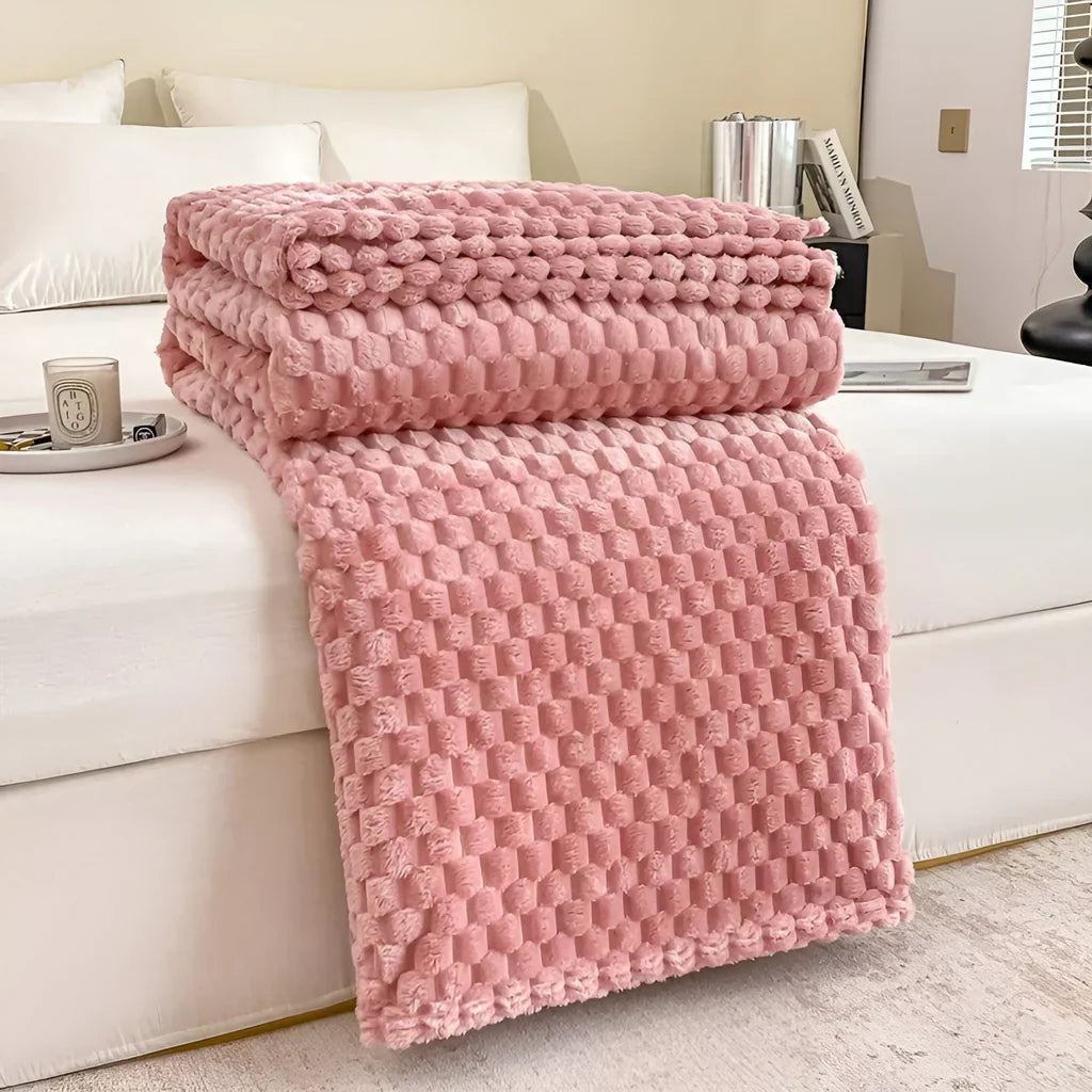 Luvikno | CozyNest - Ultimat Varm og Myk Teppe for Sofa og Seng