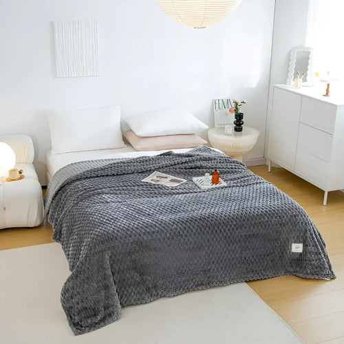 Luvikno | CozyNest - Ultimat Varm og Myk Teppe for Sofa og Seng