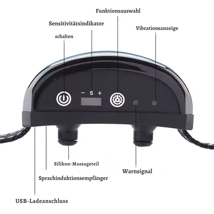 Anti Bell Collar for Dogs vanntett med lyd og 7 vibrasjonsnivåer Luvikno