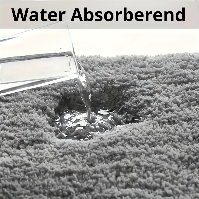 Luvikno | Premium Absorberende Matte - Myk Tykk Badmatte - Absorberende & Rutsjfri
