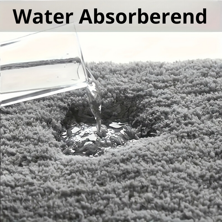 Luvikno | Premium Absorberende Matte - Myk Tykk Badmatte - Absorberende & Rutsjfri