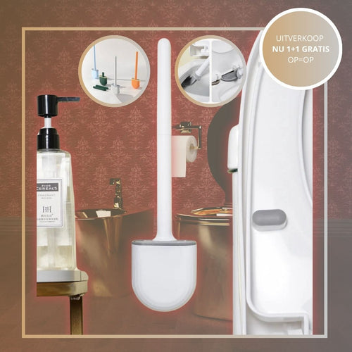 Luvikno | LuxuraClean Toalettbørste | Elegant og effektiv rengjøring for en glitrende toalett