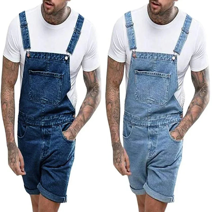 Luvik | Rento Denim Yleisö Takki Säädettävillä Hihnoilla Ja Taskuilla