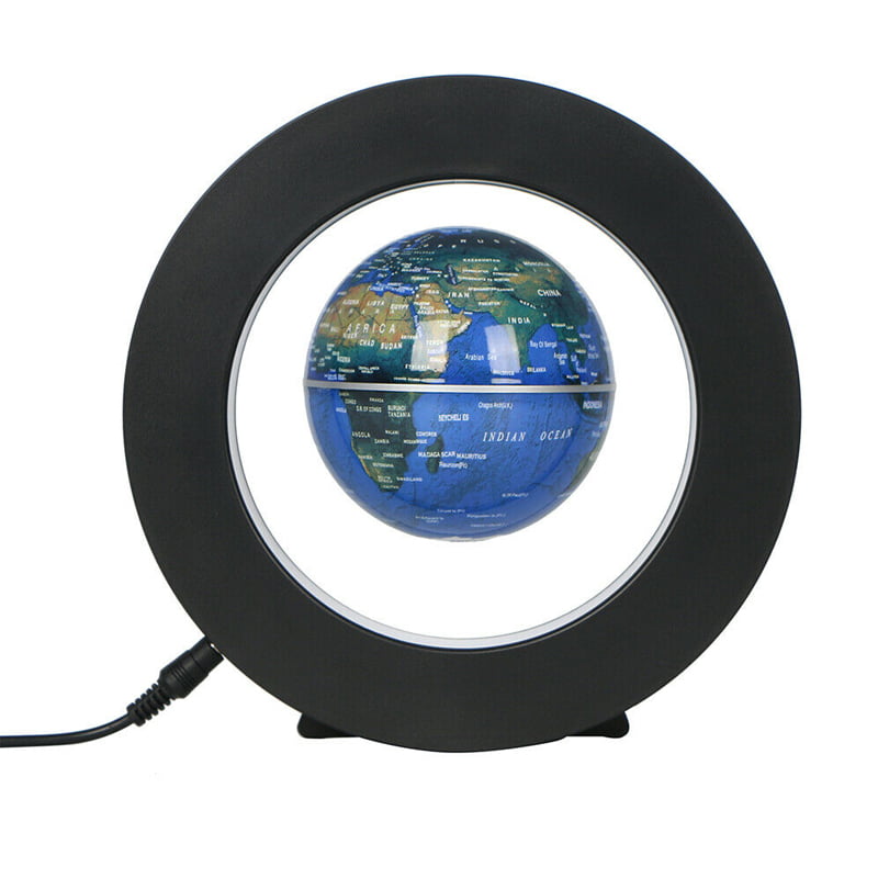 FloatingGlobe Lampe – Unik Globe Belysning for Hjemmet Luvikno