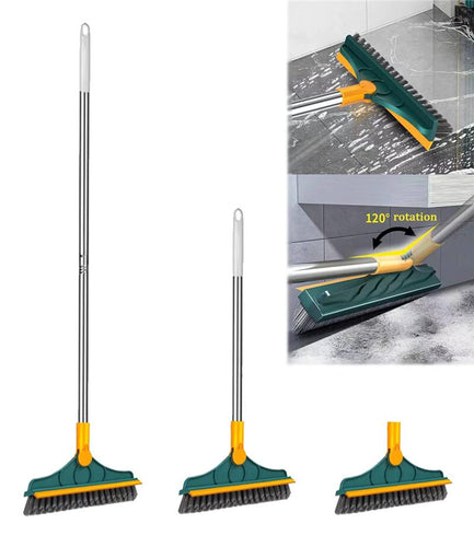 Luvikno | LuxiClean Double-Action Floor Cleaning Brush | Effortless cleaning and sweeping for a sparkling finish