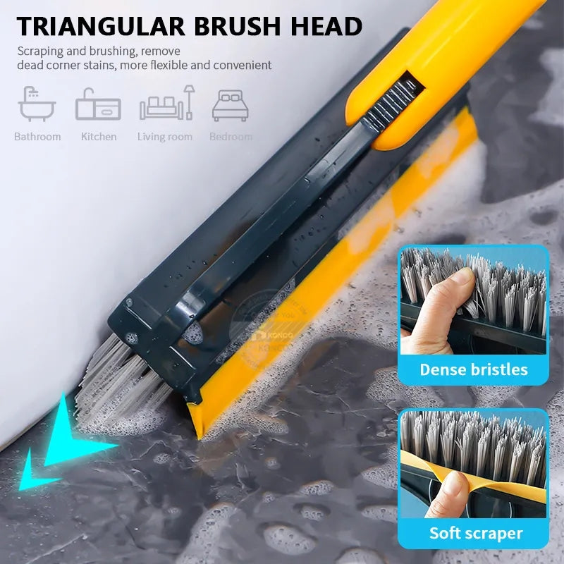 Luvikno | LuxiClean Double-Action Floor Cleaning Brush | Effortless cleaning and sweeping for a sparkling finish