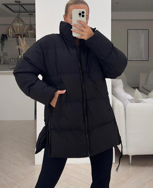 Luvik | Copperose Musta / vihreä takki